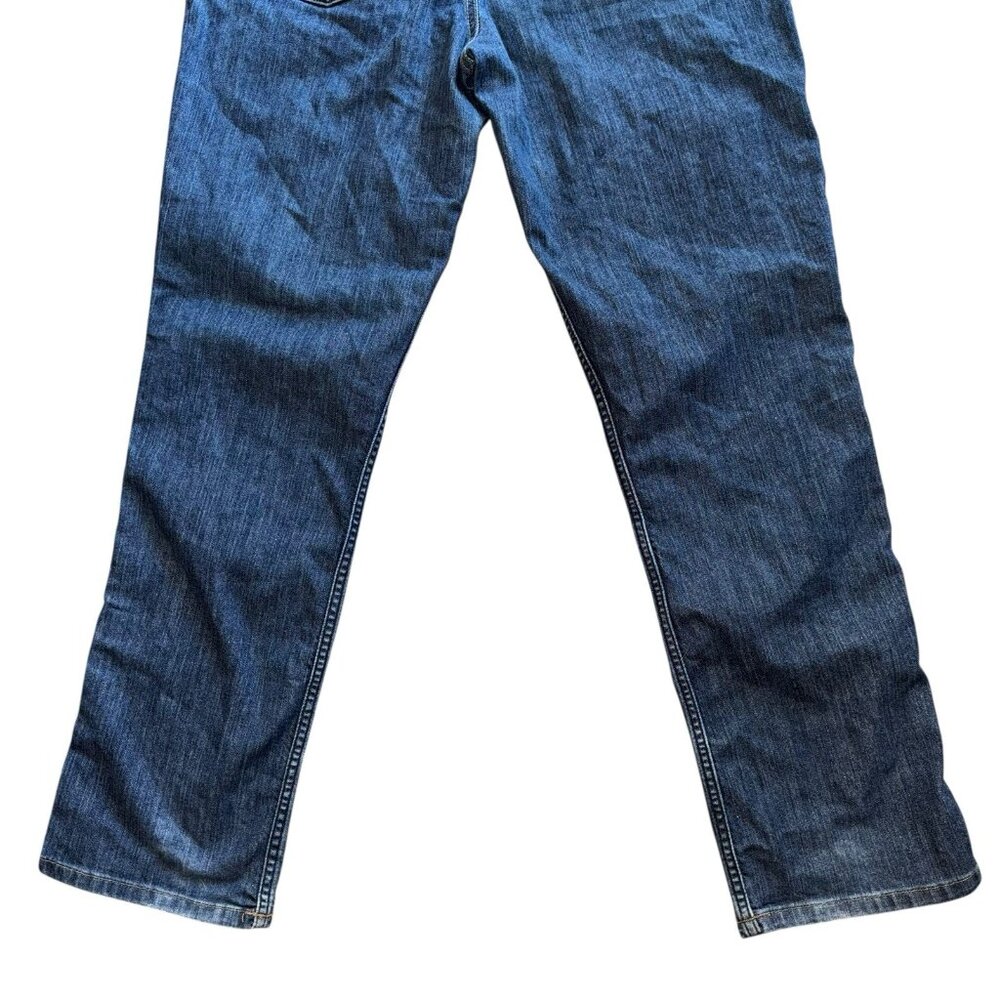 Carhartt Women FR Jeans 14 Regular Original Fit CAT 2 Flame Resistant Blue Denim - Picture 6 of 11